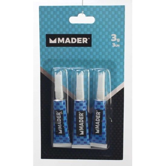 Super Cola, 3g - 3un refª 68126 MADER Super Cola, 3g - 3un refª 68126 MADER