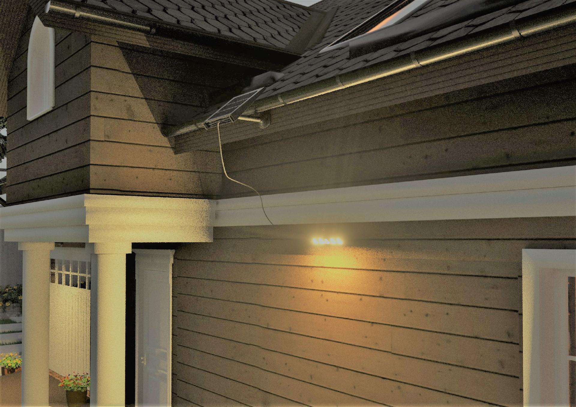 Foco Led, 700 / 950 Lm, Painel Solar refª 68086 MADER