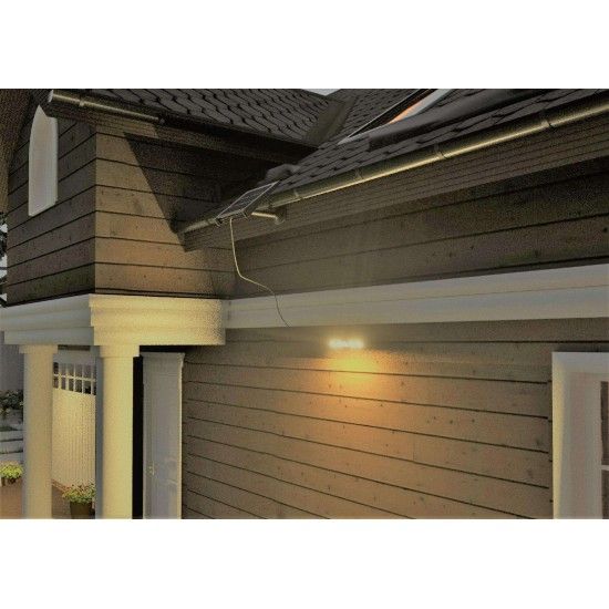 Foco Led, 700 / 950 Lm, Painel Solar ref 68086 MADER