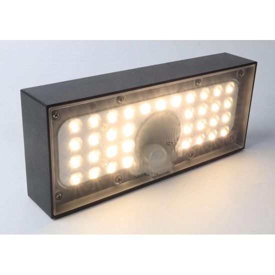 Aplique Led, 900 Lm, Painel Solar ref 68087 MADER