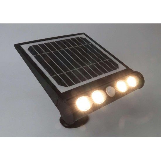 Foco Led, 700 / 950 Lm, Painel Solar ref 68086 MADER