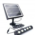 Foco Led, 700 / 950 Lm, Painel Solar ref 68086 MADER