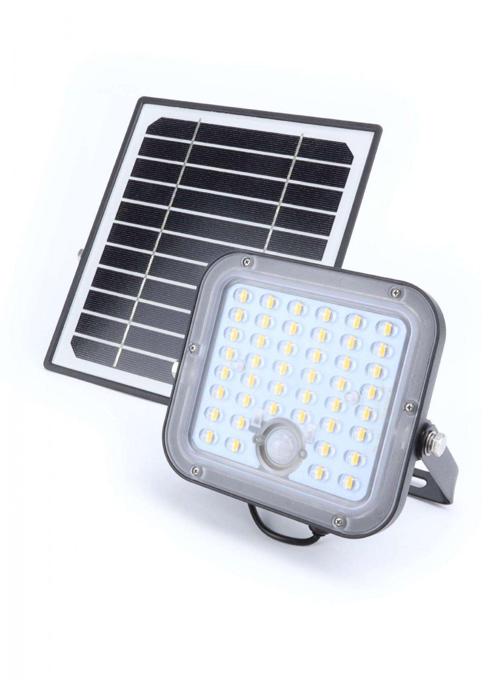 Foco LED, 1500Lm, com Painel Solar, com Sensor refª 68085 MADER