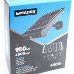 Foco Led, 700 / 950 Lm, Painel Solar ref 68086 MADER
