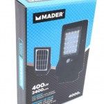 Luminária Led, 400 Lm, Painel Solar refª 68083 MADER Luminária Led, 400 Lm, Painel Solar refª 68083 MADER