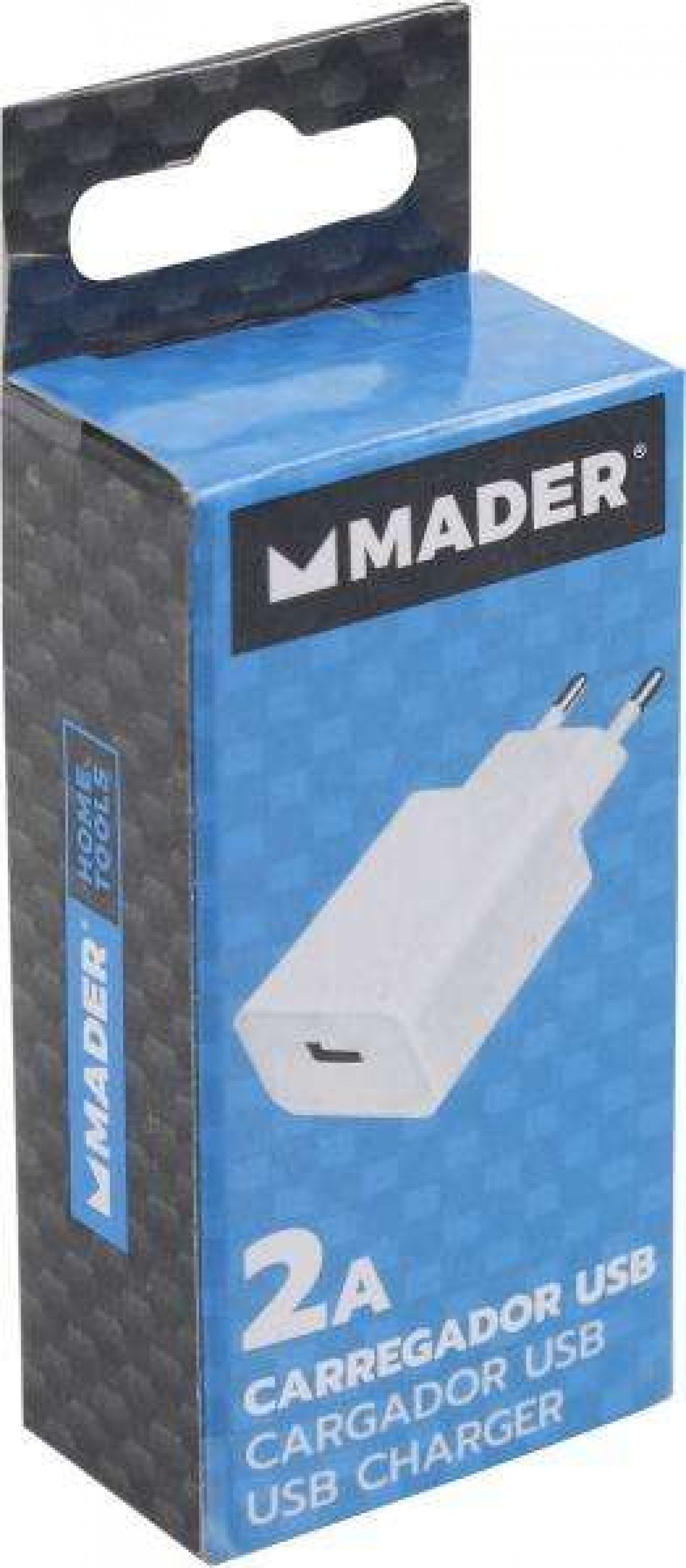 Carregador USB, 2A, 5V | Home Tools refª 68077 MADER