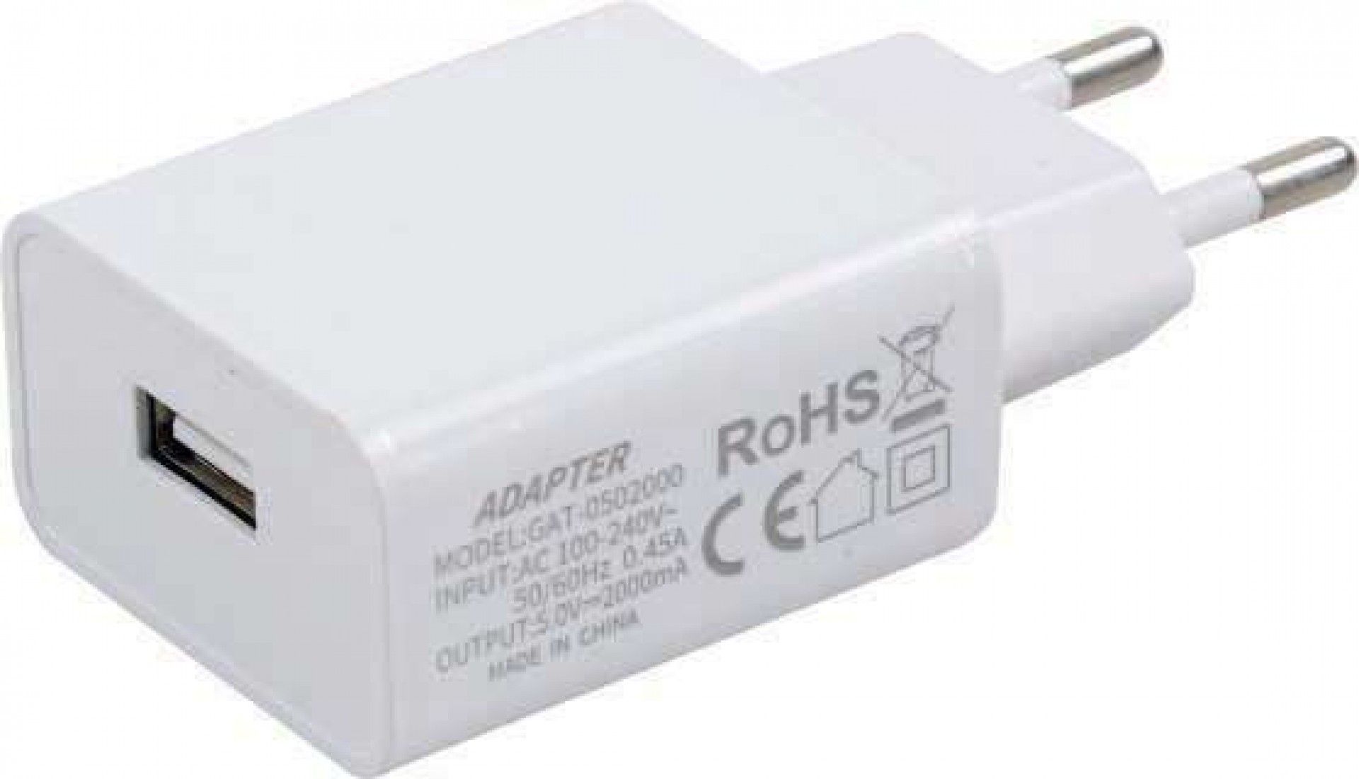 Carregador USB, 2A, 5V | Home Tools refª 68077 MADER