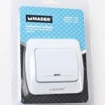 Interruptor Interior con Luz, Simples ref 68071 MADER