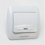 Interruptor Interior con Luz, Simples ref 68071 MADER