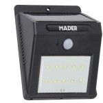 Lanterna com Painel Solar, 10 LED refª 68068 MADER Lanterna com Painel Solar, 10 LED refª 68068 MADER