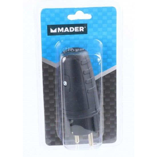 Ficha Elétrica Macho com Terra refª 68042 MADER Ficha Elétrica Macho com Terra refª 68042 MADER