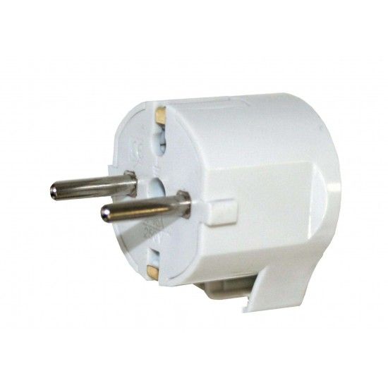 Ficha Elétrica Macho com Terra, 90º refª 68041 MADER Ficha Elétrica Macho com Terra, 90º refª 68041 MADER