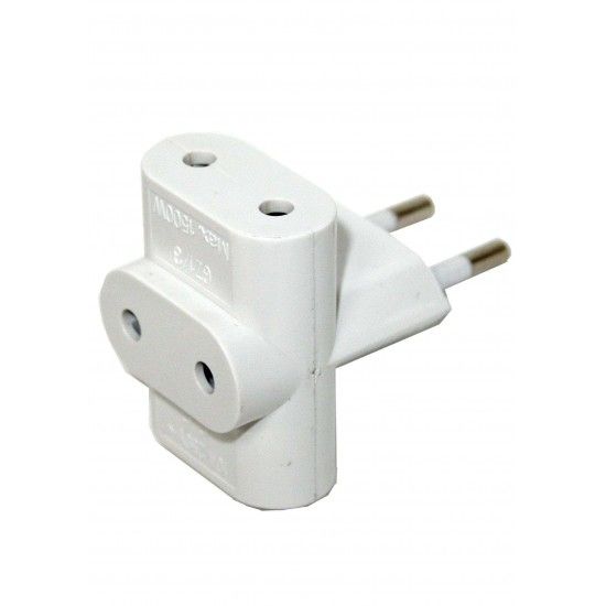 Ficha Eltrica Tripla ref 68038 MADER