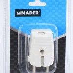 Ficha Elétrica Macho com Terra refª 68036 MADER Ficha Elétrica Macho com Terra refª 68036 MADER