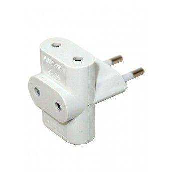 Ficha Eltrica Tripla ref 68038 MADER