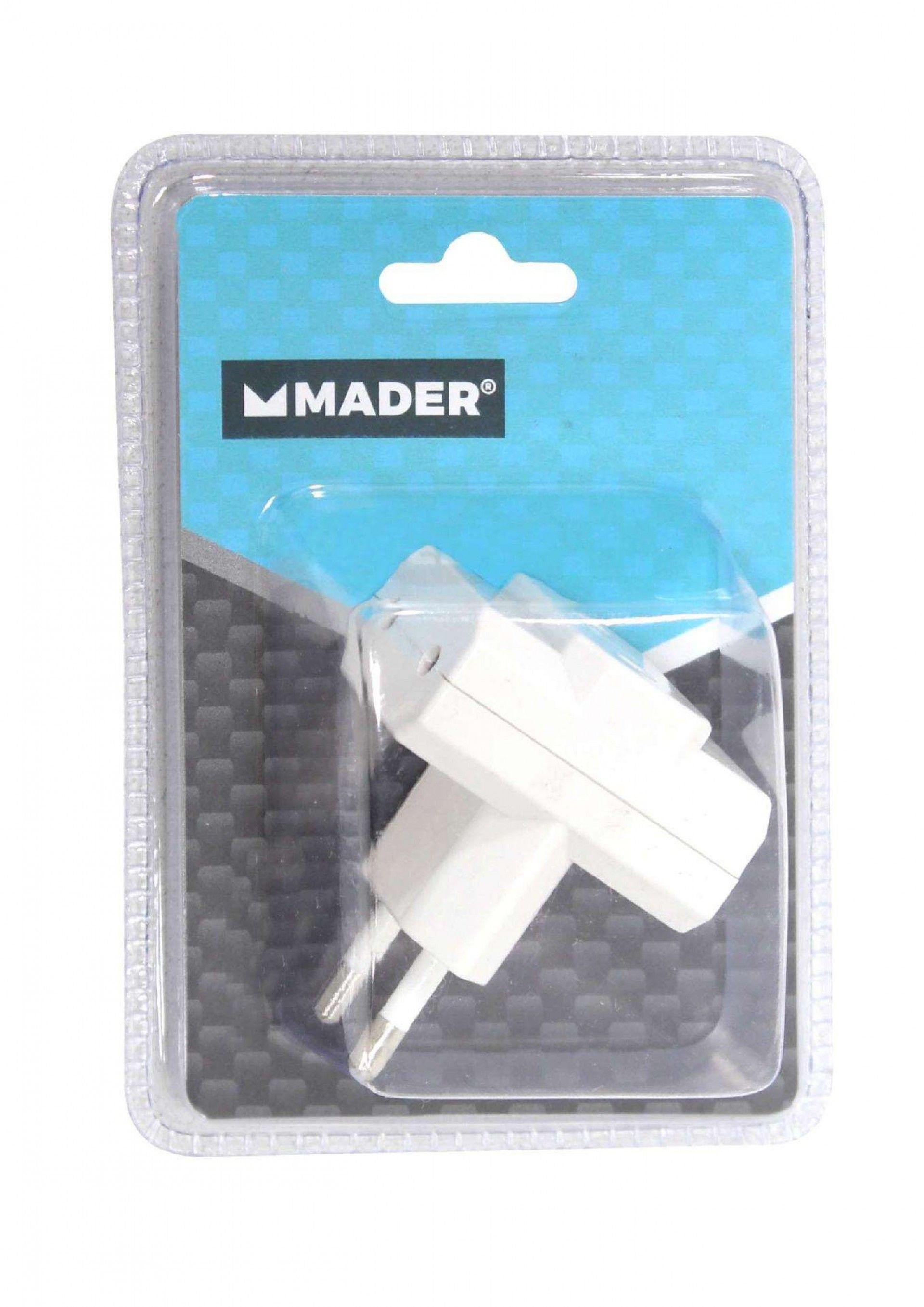 Ficha Elétrica Tripla refª 68038 MADER