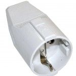 Ficha Eltrica Fmea com Terra ref 68037 MADER