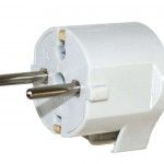 Ficha Elétrica Macho com Terra, 90º refª 68041 MADER Ficha Elétrica Macho com Terra, 90º refª 68041 MADER