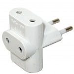 Ficha Eltrica Tripla ref 68038 MADER