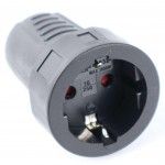 Ficha Elctrica Fmea, com Terra, PVC ref 68032 MADER