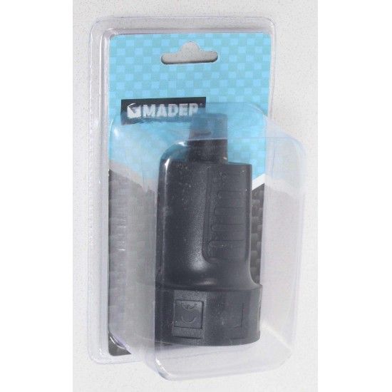 Ficha Eléctrica Fêmea, com Terra, PVC refª 68032 MADER Ficha Eléctrica Fêmea, com Terra, PVC refª 68032 MADER