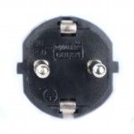 Ficha El�trica Macho com Terra ref� 68031 MADER