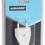 Ficha Elétrica Macho refª 68034 MADER Ficha Elétrica Macho refª 68034 MADER