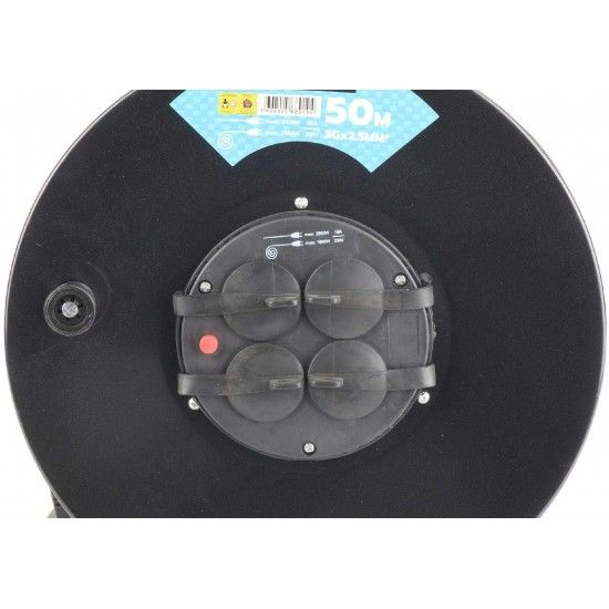 Extenso Elctrica, com Enrolador, 50m ref 68019 MADER