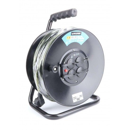 Extenso Elctrica, com Enrolador, 50m ref 68019 MADER