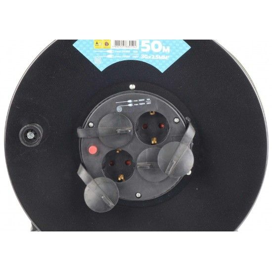 Extenso Elctrica, com Enrolador, 50m ref 68019 MADER