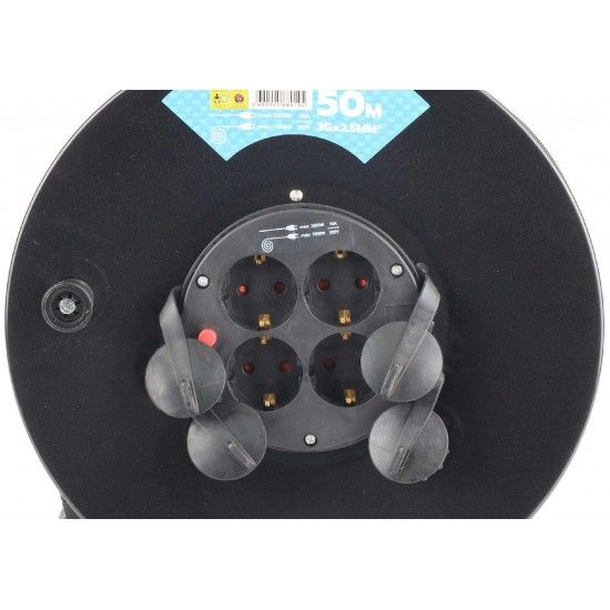 Extenso Elctrica, com Enrolador, 50m ref 68019 MADER