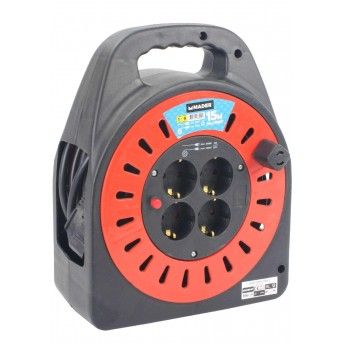 Extenso Eltrica com Enrolador, 15m | Home Tools ref 68009 MADER