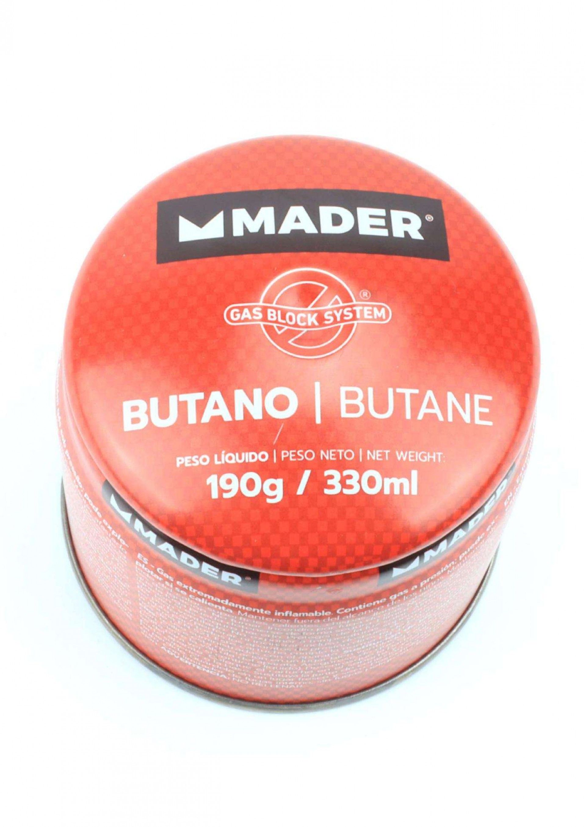 Recarga de Gás, com Válvula de Segurança, 190g refª 67530 MADER