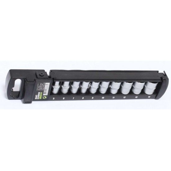 Chaves de Caixa, 1/4", 10Un  ref 66876 MAC POWER