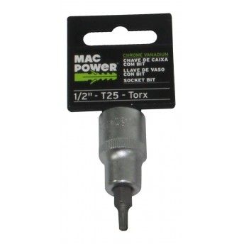 Chave de Caixa, com Bit, 1/2, T25  ref 66562 MAC POWER