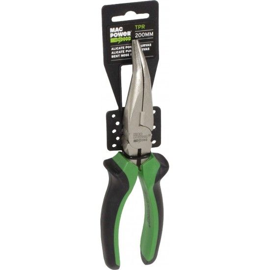 Alicate Ponta Curva, CRV, 200mm  ref 66733 MAC POWER
