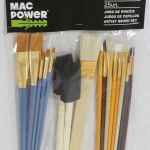 Jogo de Pincis, 25Un  ref 66681 MAC POWER
