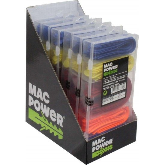 Abraadeiras de Velcro, 50Un  ref 66682 MAC POWER