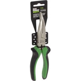Alicate Ponta Curva, CRV, 200mm  ref 66733 MAC POWER