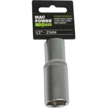 Chave de Caixa, Longa, 1/2, 21mm  ref 66484 MAC POWER