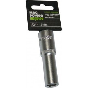 Chave de Caixa, Longa, 1/2, 12mm  ref 66475 MAC POWER