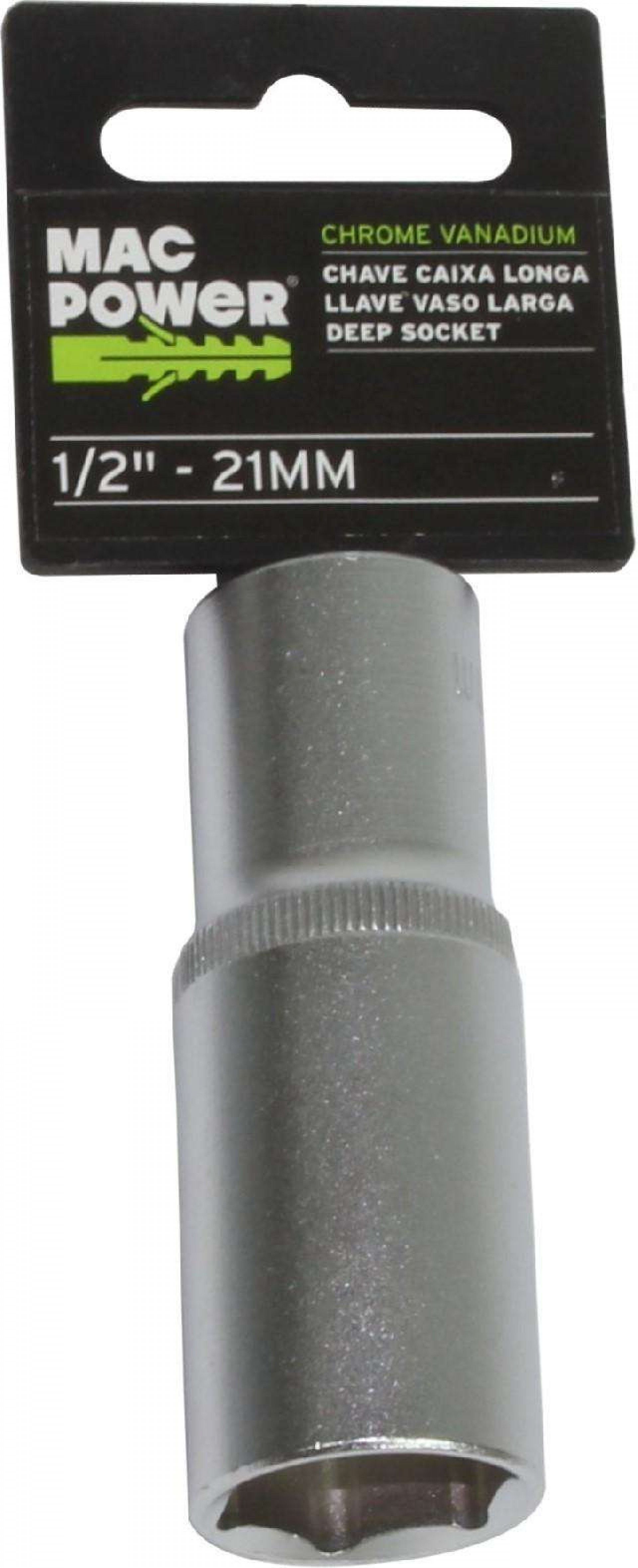 Chave de Caixa, Longa, 1/2, 21mm refª 66484 MAC POWER