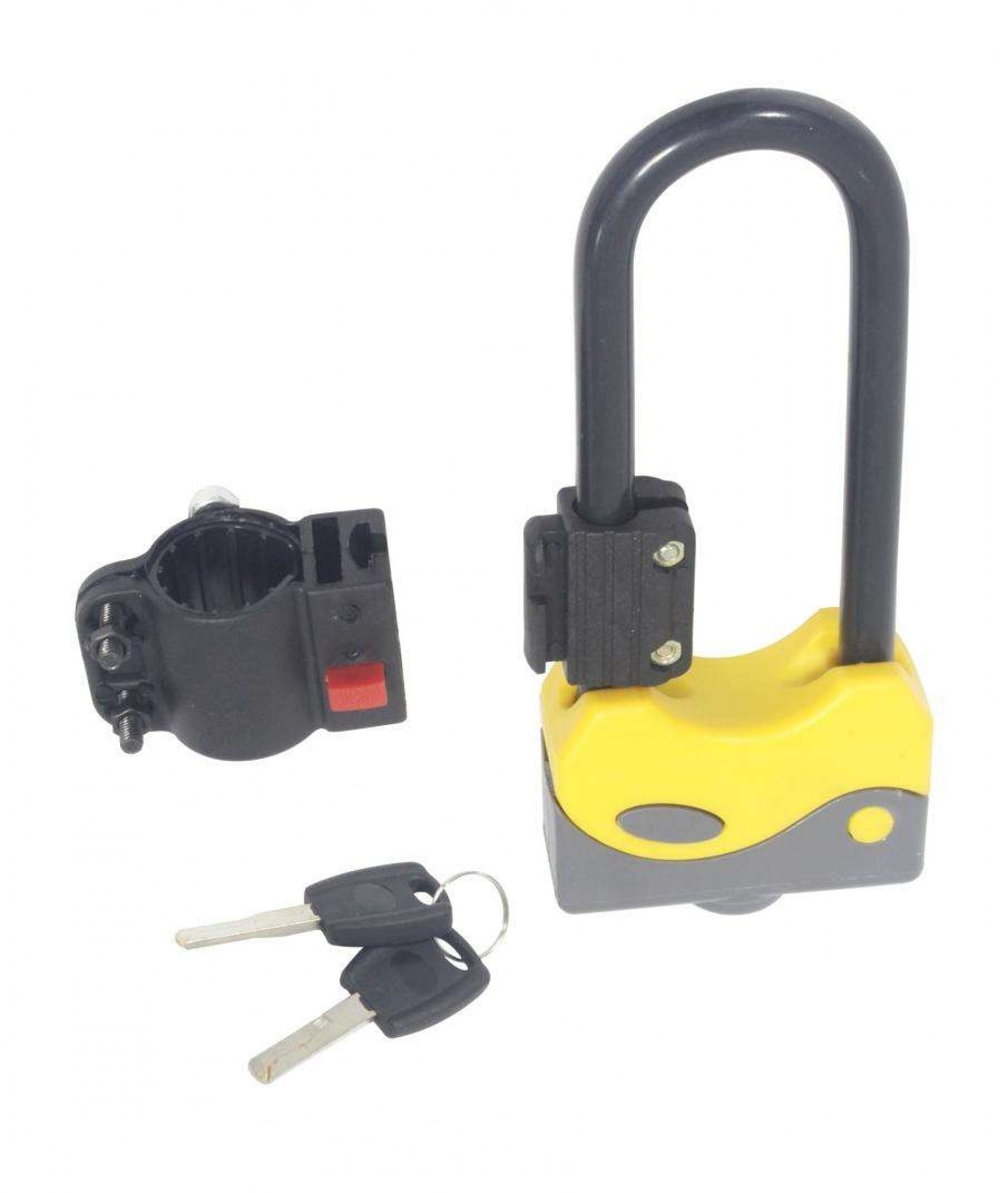 Cadeado para Bicicleta, 80x200mm refª 66167 MAC POWER