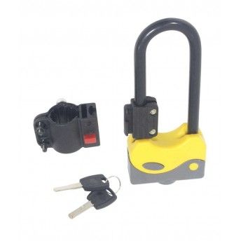 Cadeado para Bicicleta, 80x200mm  ref 66167 MAC POWER