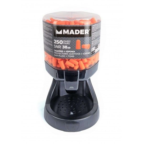 Tampões de Espuma, 500Un ref. 65813 MADER Tampões de Espuma, 500Un ref. 65813 MADER