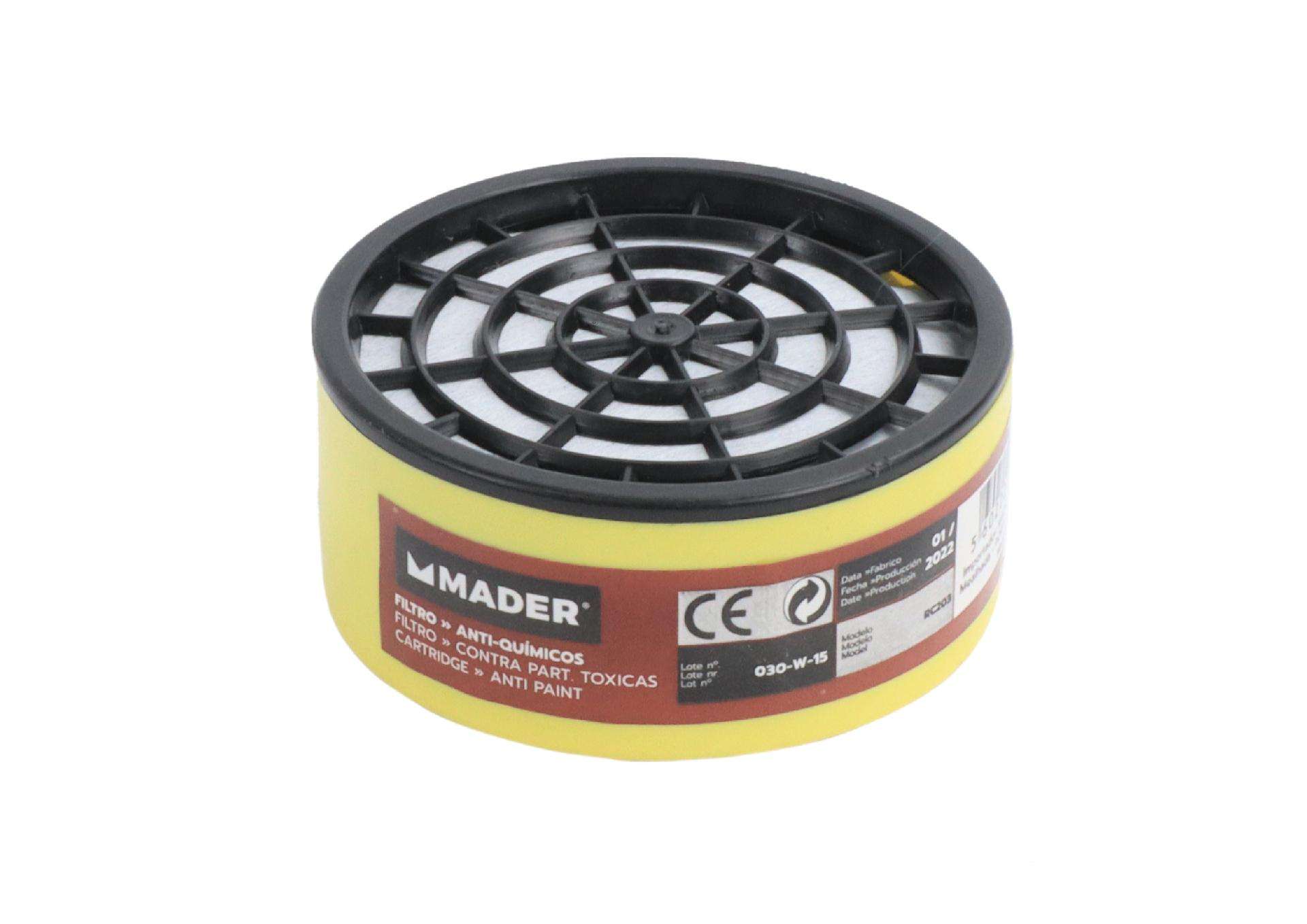 Filtro Anti-Químicos, para Máscara de Proteção refª 65820 MADER