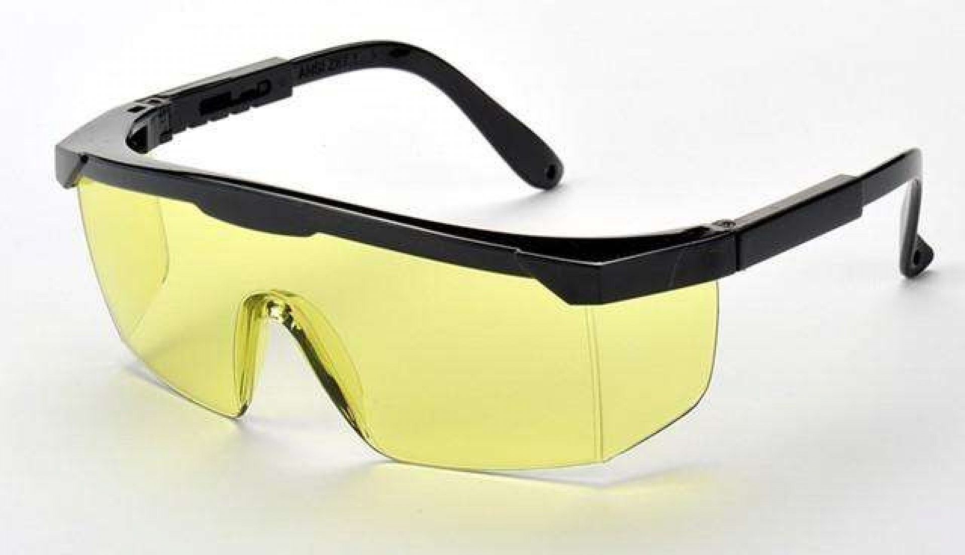 Óculos de Proteção, Armação Ajustável e Lente Amarela refª 65802 MADER