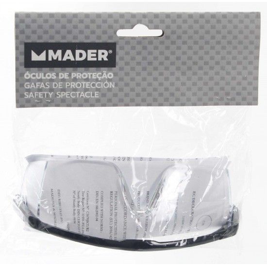 �culos de Prote��o, Transparentes, Ajust�veis ref� 65800 MADER
