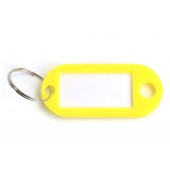 Etiquetas para Chaves, Amarelo, 25Un ref 65357 MADER