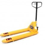 Porta-Paletes Hidrulico, 2.5Ton, 550mm, Roda Borracha ref 65347 MADER
